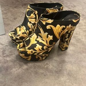 Versace inspired heel